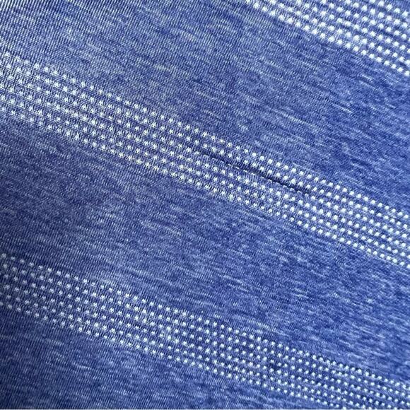 Nike Elastika Elevate Logo T-Back Tank Blue Stripe Lightweight Medium - Picture 7 of 11